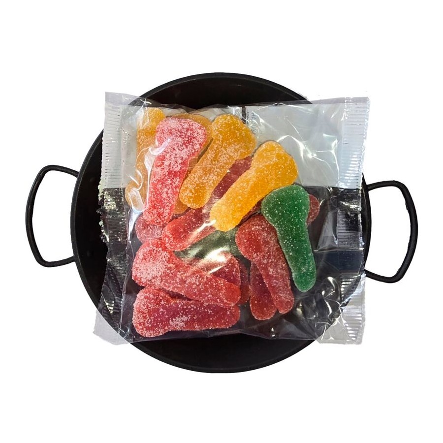 DIABLO PICANTE - CHEWABLE SUGAR CANDIES IN PENIS SHAPE IN DIFFERENT FLAVORS